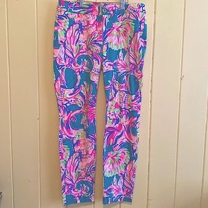 Lilly Pulitzer Multicolor Pants Size 6 NWOT